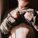 sometimesdesperate:I did another taking my sweater off series but this time with more dramatic lighting and a new bra that I will be returning bc it doesn’t fit right but it does look cute.