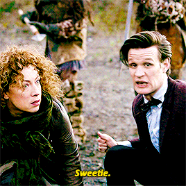 The Doctor And River Song + Being A Besotted Old Married Couple