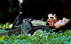 peetakmellark-deactivated201403:  “Here it’s safe, and here it’s warm, Here the daisies guard you from every harm.” 