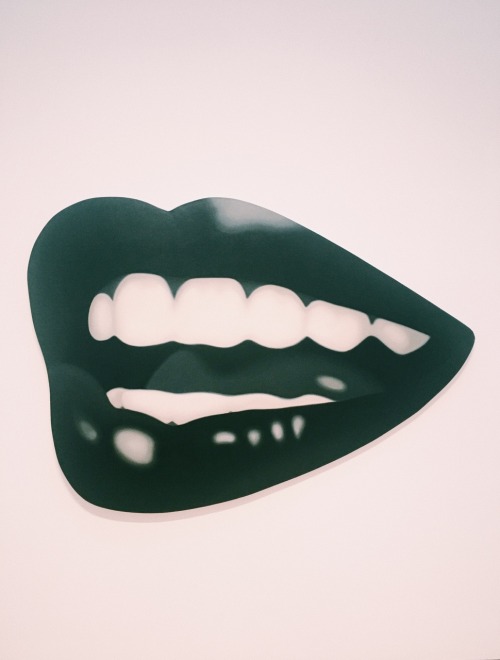 lordamadeus:  Mouth by Tom Wesselmann.
