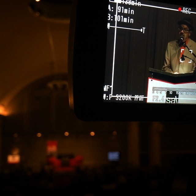 James McBride praises our favorite bookstore, Elliott Bay Book Company: “Independent bookstores are the last line of reason and discourse in our country.” (at Town Hall Seattle)