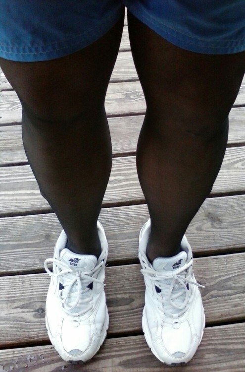 Ultrasheers with white sneakers makes your legs stand out.