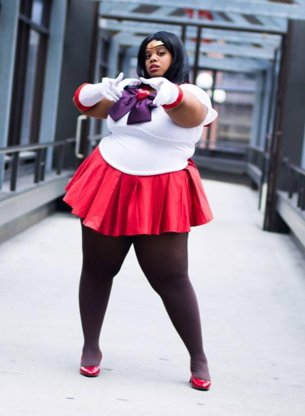 superheroesincolor:  Sailor Mars by   Kiss a Frog Cosplay  Watch “Sailor Moon”