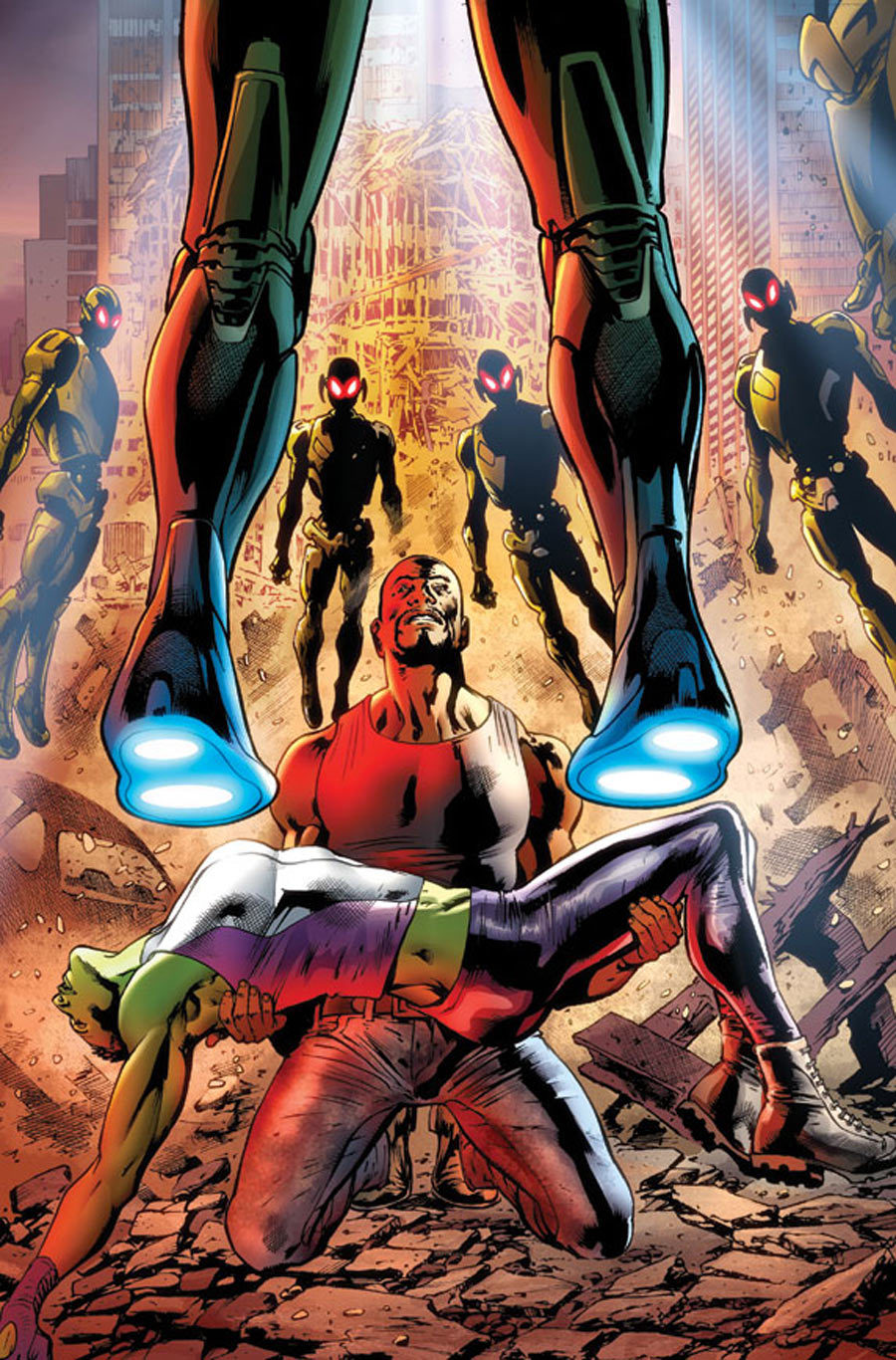 lospaziobianco:  by Bryan Hitch