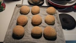 Welp I made wheat rolls. 