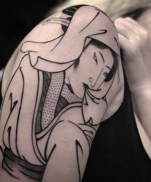 tttism:Detail of a @horiokami piece. #ttt #tattooing #tattoo #contemporarytattooing #tatouage #inked