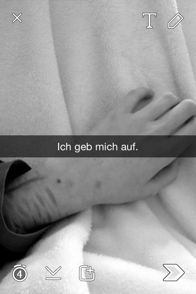 Niemand war da