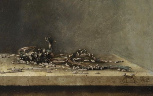 Transforming Vanitas (2012-2013), After Bosschaert The Younger’s «Dead Frog with Flies» (1630) by Ro
