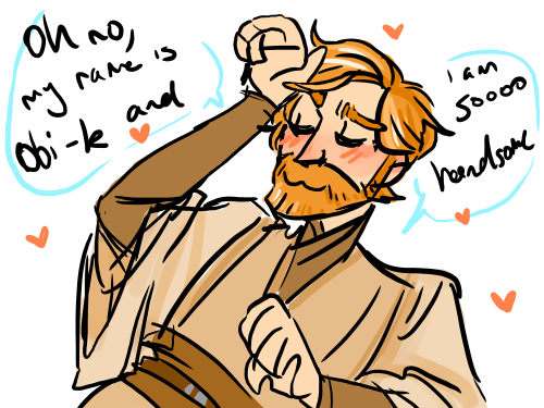 strideer: this pic is 100% true 100% of the time… obi k is the most extra dude on the whole of star 