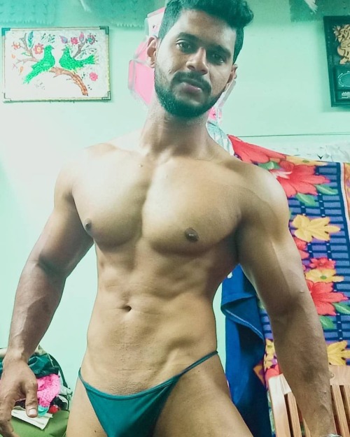 More sexy Navin Naik- love his sculpted pecs! **Check out @desispeedo on Instagram for more South As