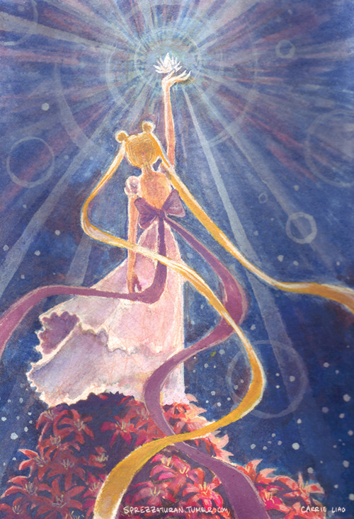 sprezzaturan: Feeding this poor neglected blog with my piece (based on Sailor Moon R) for the Magica