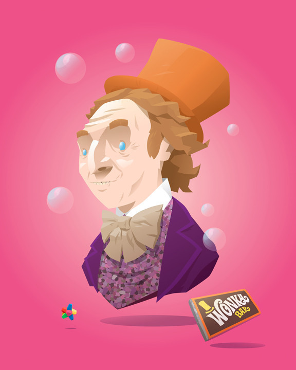 geek-art:  Geek-Art.net Florey - Busts Series (Young Guns Art Show) #geekart