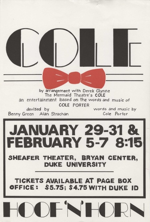 Hoof ‘n’ Horn, Duke’s musical theater group, will be celebrating their 80th a