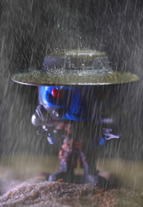 photosworthseeing: michaeljohnsworld:Me and Cad Bane in the autumn rain Rain Special Exhibition PWS 