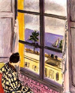 thenewloverofbeauty:Henri Matisse:  Woman at the Window  (1926)