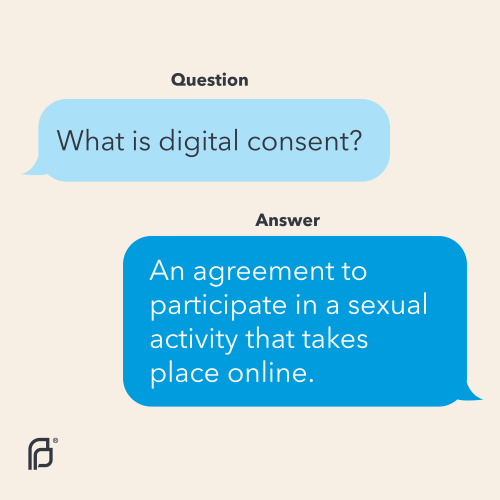 plannedparenthood:Consent isn’t just important when you’re seeing someone face-to-face — you need it