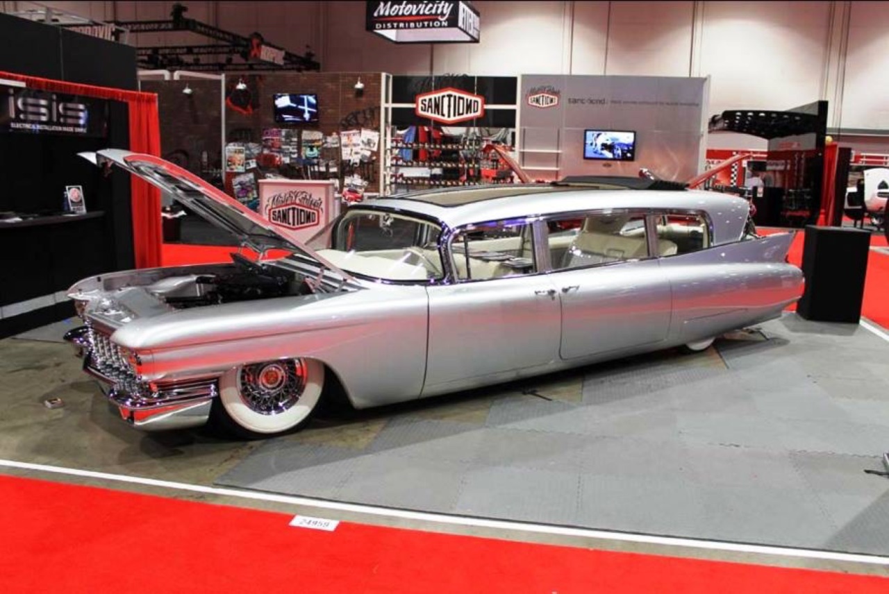 hotrodzandpinups:  60 Cadillac “Thundertaker” 