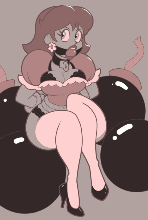 shaxbutt:  atomictikisnaughtybits:   SMASH BOMB! Quick Daisy draw - I had to, it’s been a decade since that OG Princess Peril Pic I did on deviantArt  Dang- JUST got announced for Smash and she’s already gettin’ nerfed  ;9