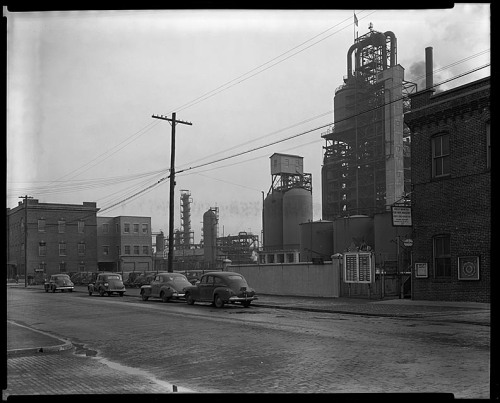 Standard Oil CompanyBoston Street, Baltimore, MarylandFebruary 6, 1945Hughes Company8x10 inch acetat