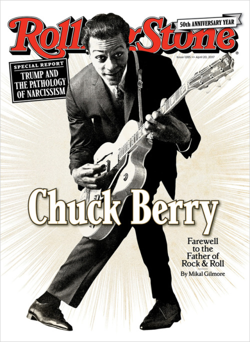 rollingstone:
“Chuck Berry appears on our new cover. In the story, we trace the late icon’s entire career, from his greatest musical triumphs to his darkest personal failures.
”