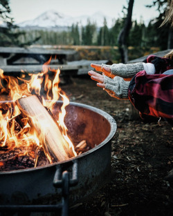 upknorth:  Campfires and colder weather. Photo: