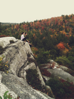 brutalgeneration:  Matt and I / Shawangunk