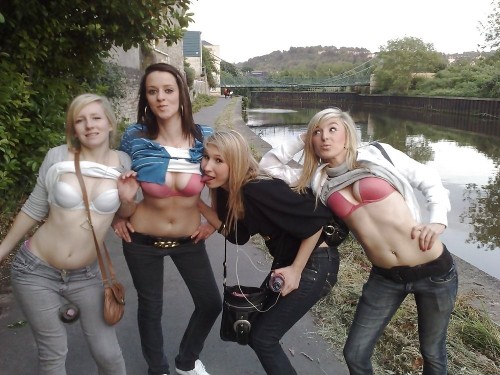 chavhumiliation:  Hottest day of the year, so here’s some chavs in the sunshine! 