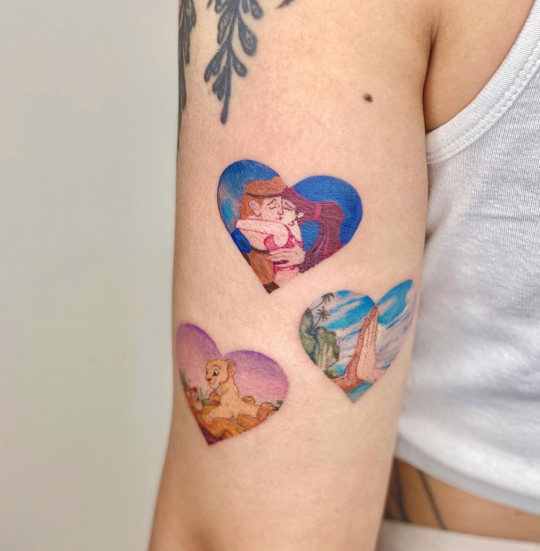 The Best Disney Tattoos For Couples  POPSUGAR Love  Sex