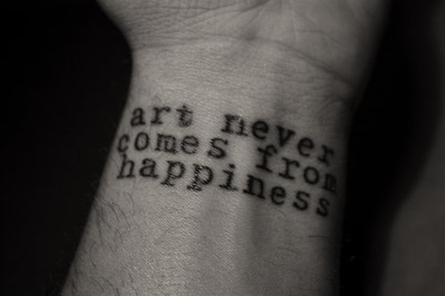 Love ends, hope dies.