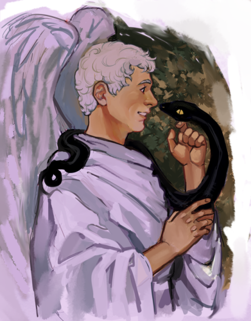 andreavasquezart: good omens (2019)  sent me back to when i was 15yo and i first read the novel