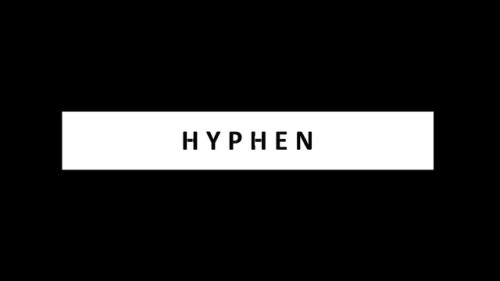 alwaysbringabookwithyou:Welcome to H Y P H E N, just a post for those interested in getting involved