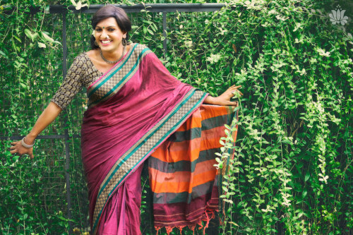smash-thebinary:Kerala based Indian fashion designer Sharmila Nair has dedicated her latest sari col