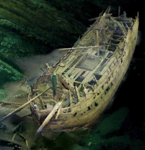 3D Model of the Dalarö Wreck, 2020 &copy; Swedish National Maritime and Transport Museum Almost exa