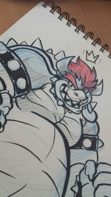 ben-bendraws:  Belated Bowser Day guys haha