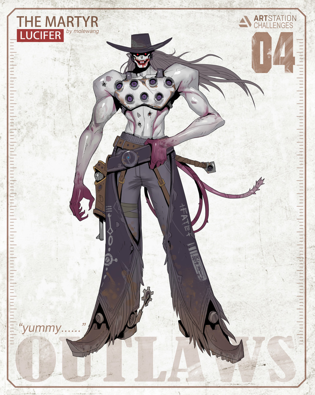 thecollectibles: Wild West - Character Design by  mole wang  