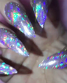 nailpornography:  Glittery