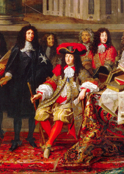 little-miss-melancholy:
“ LOUIS XIV ENTRE LE GRAND COLBERT ET LE BEAU MONSIEUR by the lost gallery on Flickr.
”