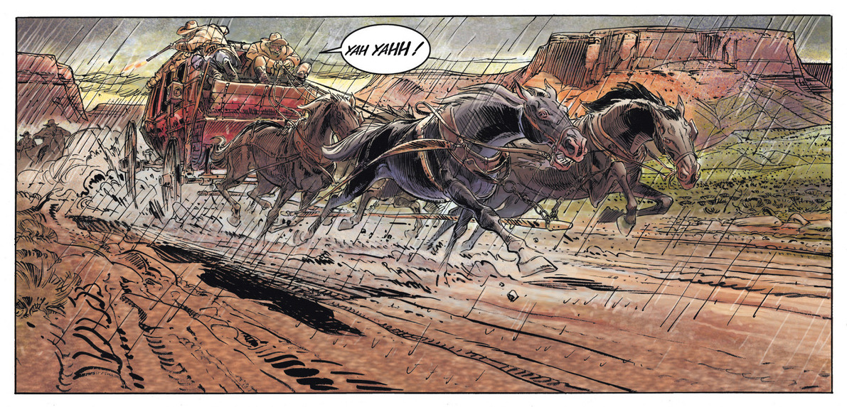 azertip: Bouncer, tome 2 : “La Pitie des Bourreaux” François Boucq  (dessin)