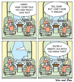 warandpeas:Greedy Old Bitch