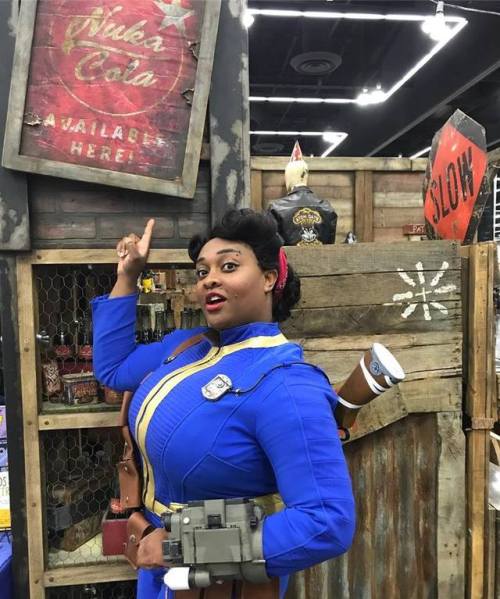 blackbettiecosplay: Fallout 4 Vault Suit (RCCC 2018) This cosplay was a labor of love. I’ve wa
