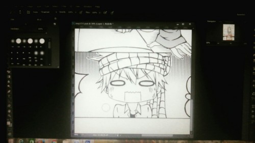 ayumichi-me:  NaLu smut comic. HAHAHA~  OMG~