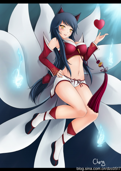 sexybossbabes:  SEXY AHRI HENTAI / ART / HOT Pt. 4 ( part 1,2,3 here»>_<< ) // sexybossbabes // Hentai // source: lolhentai.net   #SEXYBOSSBABES 