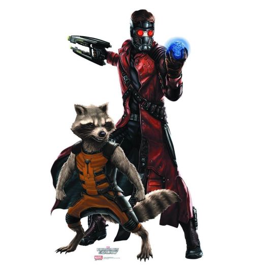 Based on this summer’s hit film Guardians of the Galaxy come a new series of life-size stand-u