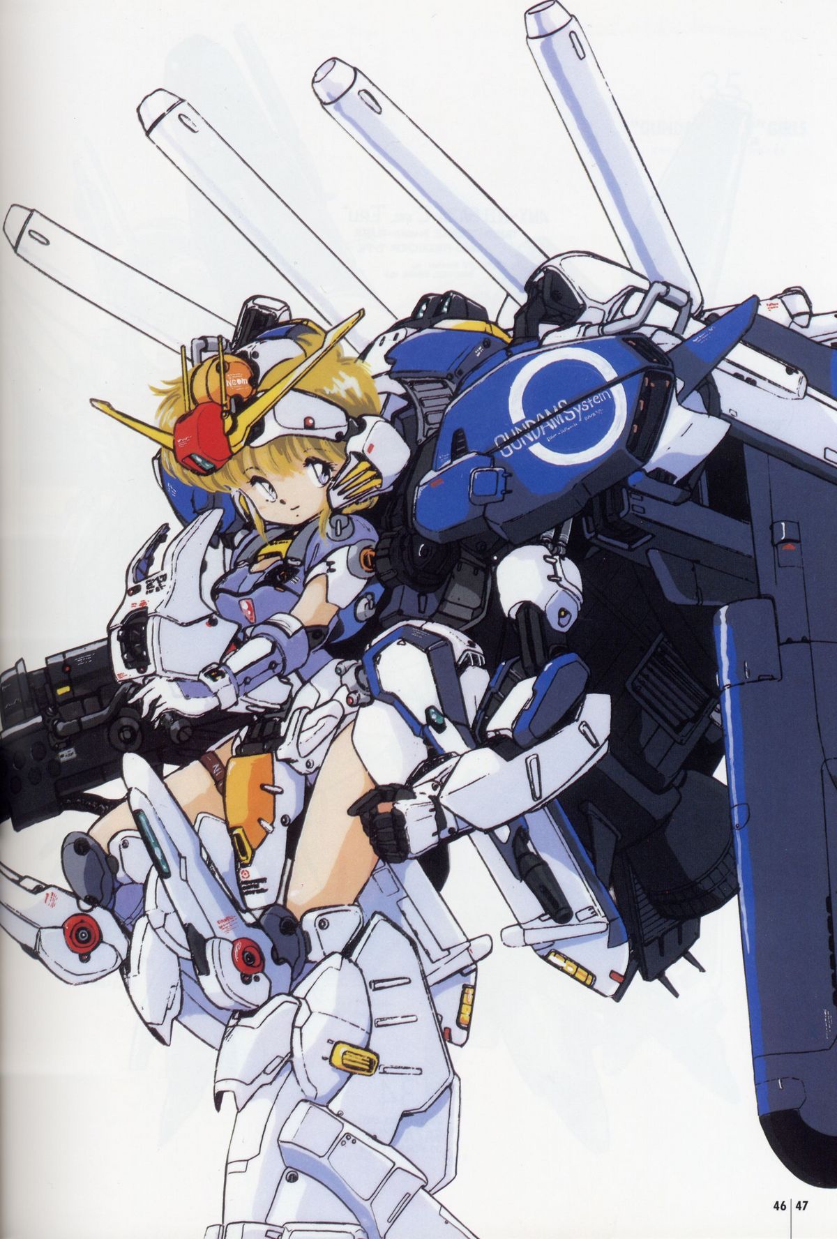 [Akitaka Mika] The World Wide Merchandise Division 2001 of Les MS Girls (Gundam)