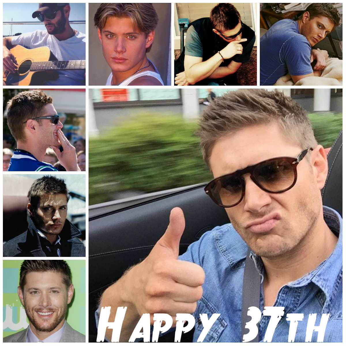 #HappyBirthdayJensenAcklesHappy 37th Birthday Jensen Ackles  March 1st 1978 