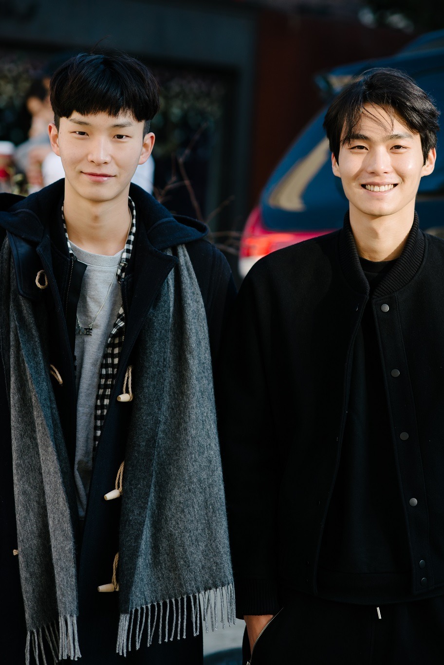 koreanmodel:  Street style: Ahn Seung Jun and Lee Yong Geun in Reebok Korea shot