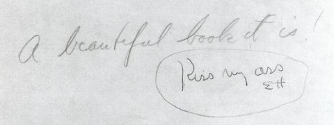 “ Ernest Hemingway to F. Scott Fitzgerald: “Kiss My Ass” Hemingway once sent F. Scott Fitzgerald a typescript of A Farewell to Arms. Fitzgerald sent back ten pages of edits and comments, signing off with “A beautiful book it is!”. You can see...