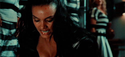 sonyarebecchi:Tabitha Galavan in Every Episode of Gotham↳ 2x01: Damned If You Do…              “This