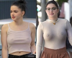 flashtheflesh:  audimanrs7:  ARIEL WINTER SKINNY AND SHOWING OFF HER NIPPLES   We like your tits too