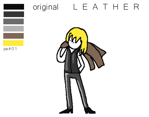 badly-drawn-anime:Did you mean an opportunity to let me embrace my inner fashion designer? why did a